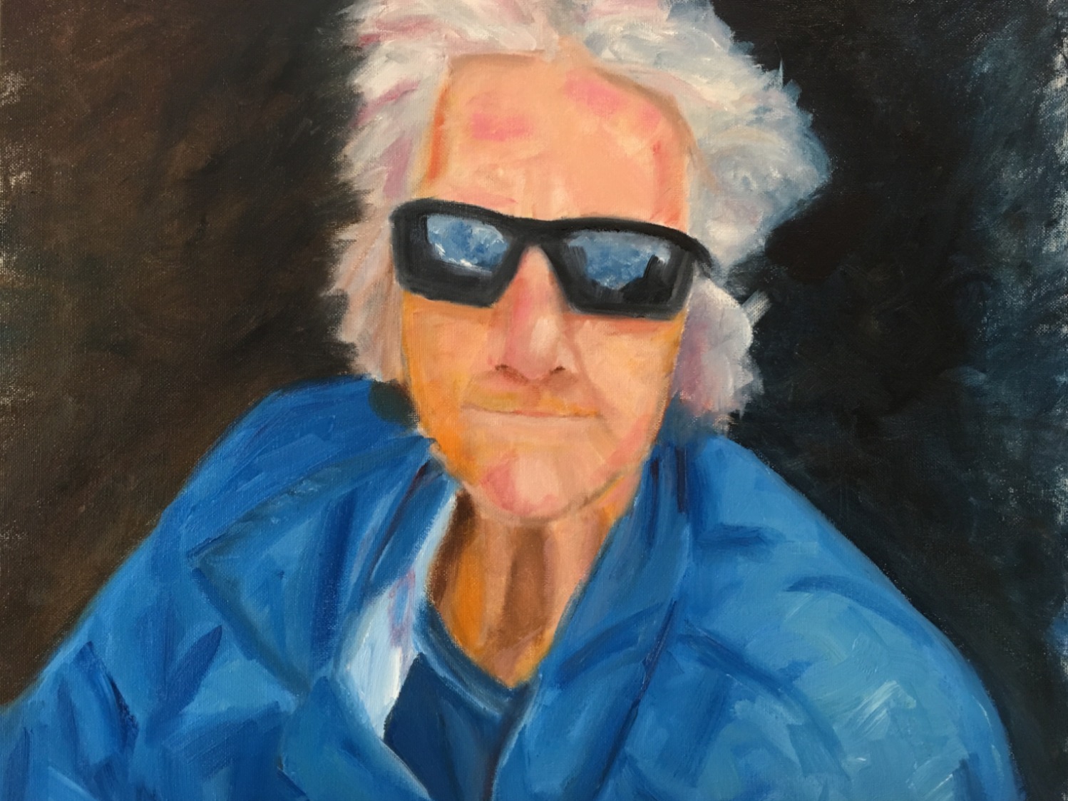 Portrait in Blue